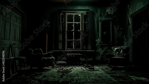 a haunted room