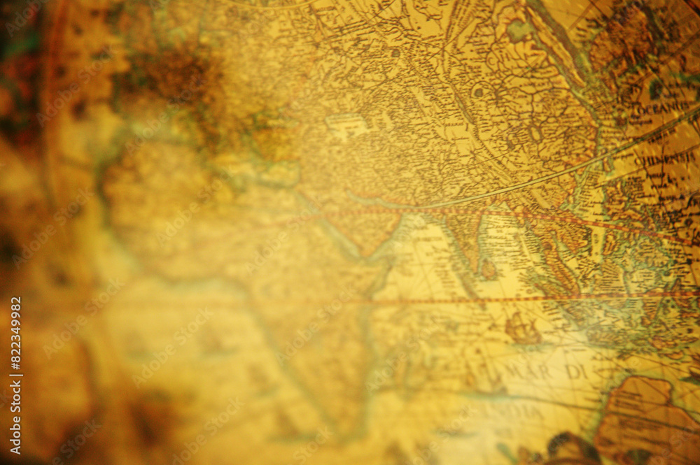 Fototapeta premium Map Of Africa