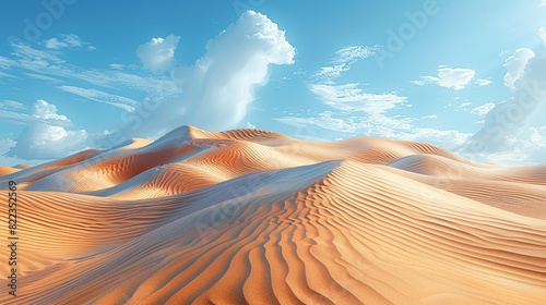 Background illustration  High-resolution image of sand dunes with ripples and shadows  perfect for creating a serene and natural background for outdoor-themed designs. Illustration image 
