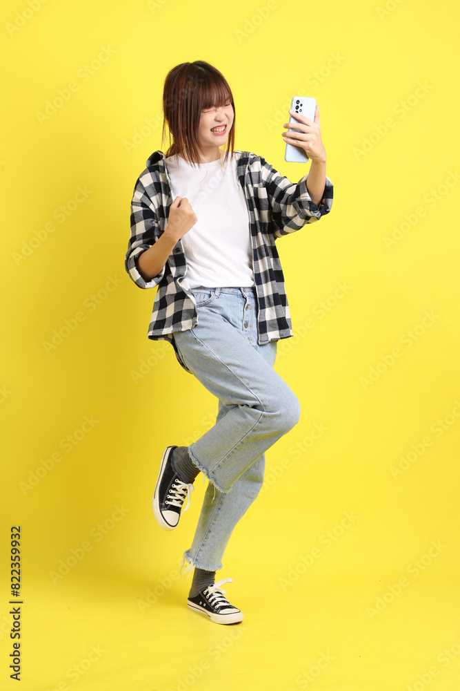 Fototapeta premium 20s Asian college student