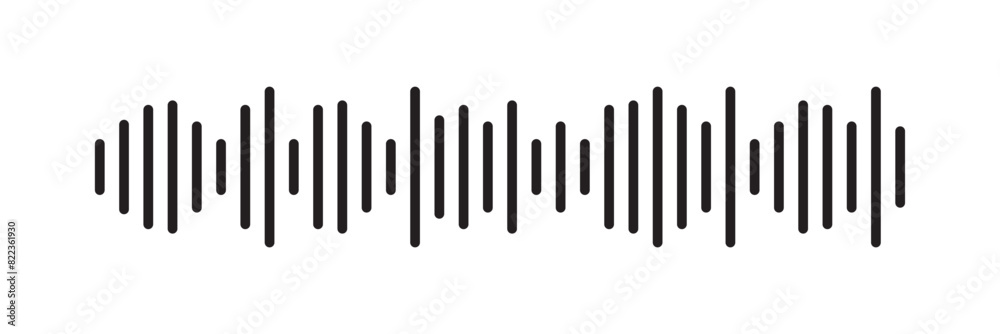 sound icon set. digital recorder voice audio wave vector symbol. soundwave frequency icon in black and white color. sound icon set. digital recorder voice audio wave vector symbol. soundwave frequency icon in black and white color.