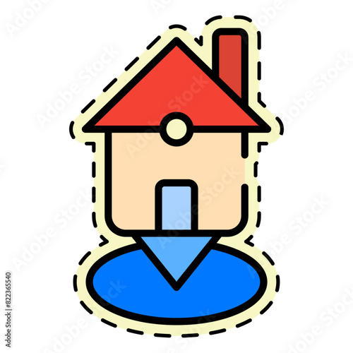 House Point Sticker