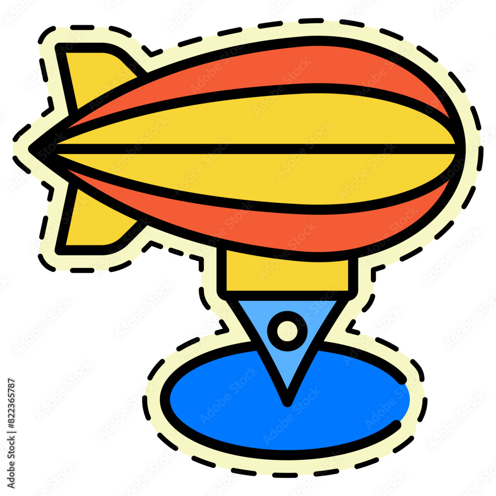 Air Balloon Point Sticker Air Balloon Point Sticker