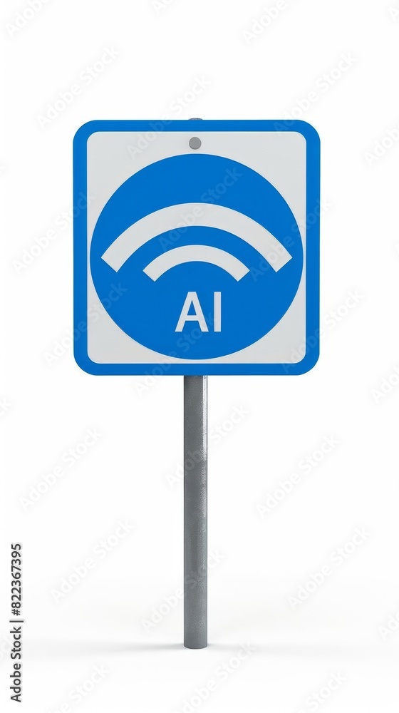 Illustration of a No WindActivated Devices sign against a white backdrop