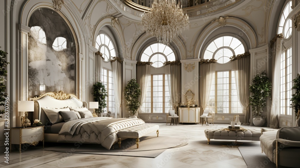 Luxury bedroom UHD wallpaper