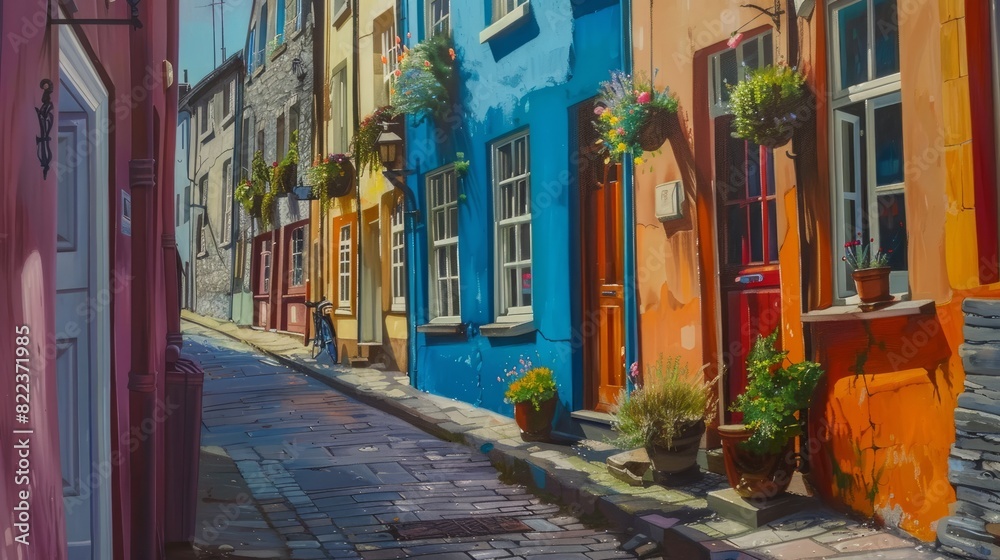 Discover the Charm of Colourful Old Streets in Kinsale, Cork, Ireland. Discover the Charm of Colourful Old Streets in Kinsale, Cork, Ireland.