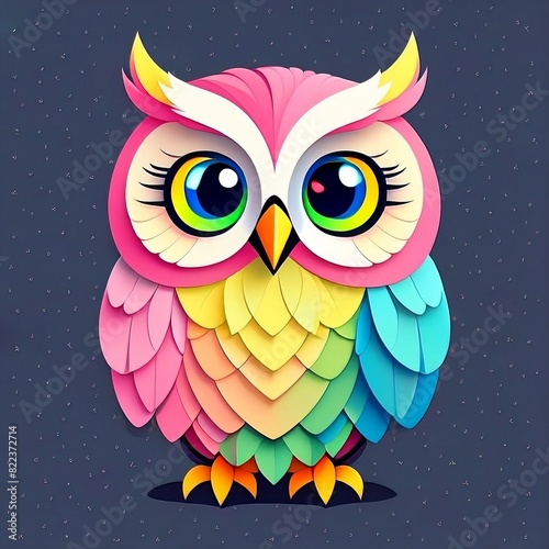 owl on the night