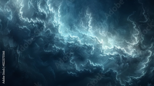 Nebula gas clouds flat design side view deep space theme water color Monochromatic Color Scheme