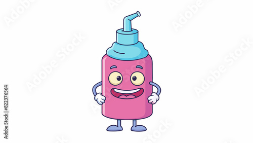 A pungentsmelling liquid that is used in skincare and cosmetic products. It has moisturizing properties and helps keep skin soft and supple.. Cartoon Vector