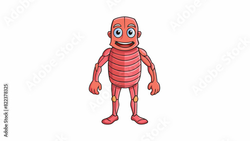 Firm and elastic The skin had a firm and tight texture with a bounceback quality when pressed. It had a youthful resilience and did not easily wrinkle. Cartoon Vector