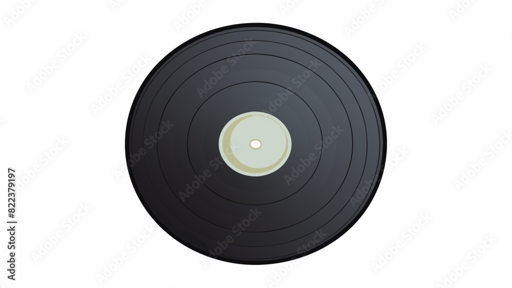 The record was round and made of smooth black material with grooves covering its entire surface. It had a small hole in the center and was about the. Cartoon Vector The record was round and made of smooth black material with grooves covering its entire surface. It had a small hole in the center and was about the. Cartoon Vector