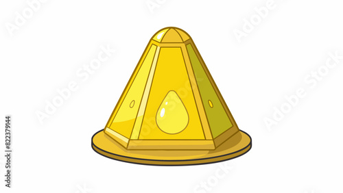   The light has a yellowish tint and creates a cozy atmosphere.. Cartoon Vector