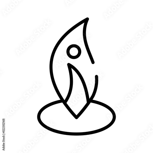 Fire Point Lineart