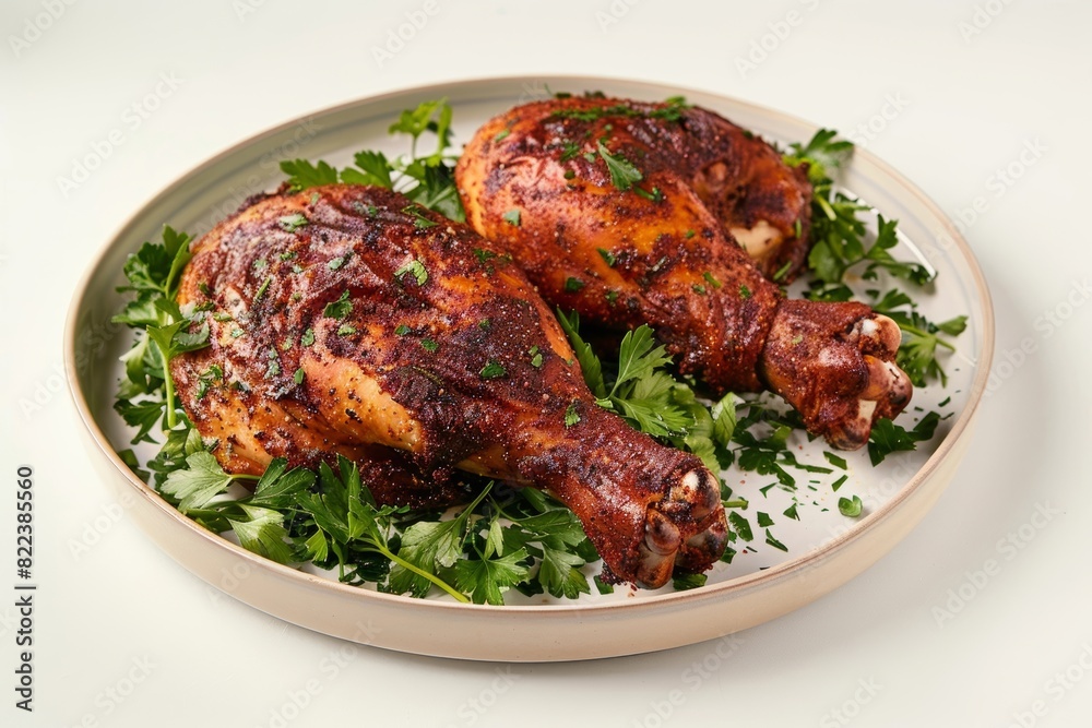 Succulent Applewood Smoked Chicken with Paprika Dry Rub Succulent Applewood Smoked Chicken with Paprika Dry Rub