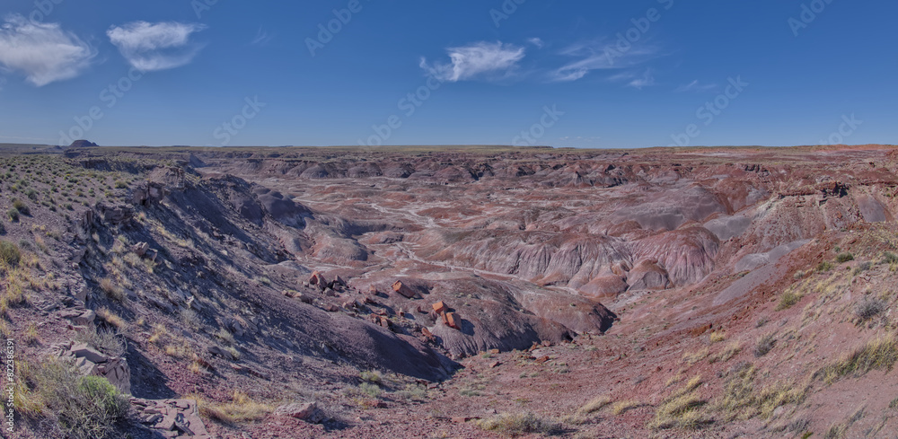 Crystal Mesa Summit View in Petrified Forest AZ