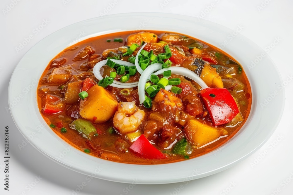 Hearty Asaro Stew with Plum Tomatoes and Ground Crayfish Hearty Asaro Stew with Plum Tomatoes and Ground Crayfish