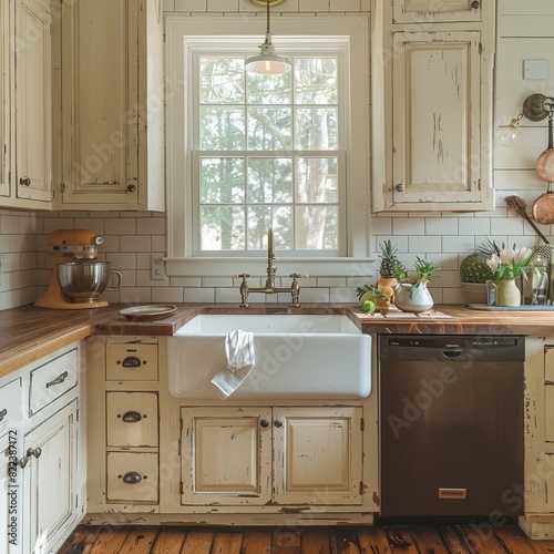Kitchens with Home Sinks and Vintage Stoves