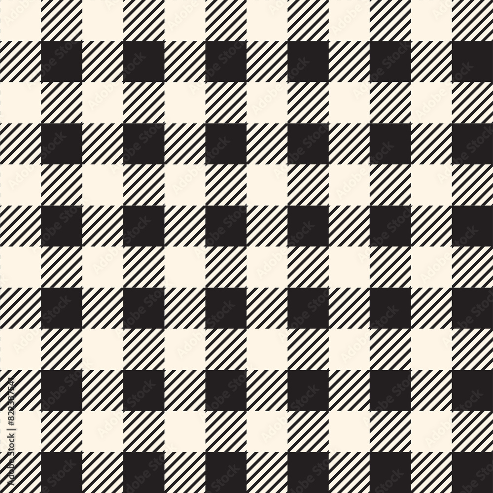 Buffalo Plaid Seamless Pattern Classic buffalo styles plaid design
