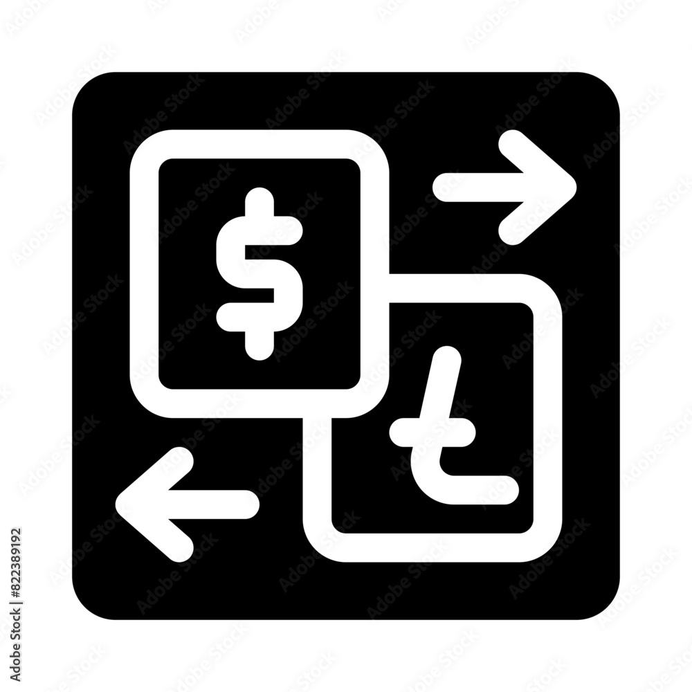 exchange glyph icon exchange glyph icon
