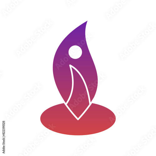 Fire Point Gradient Flat