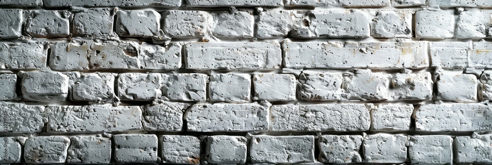 Fototapeta premium A sturdy wall constructed from red bricks