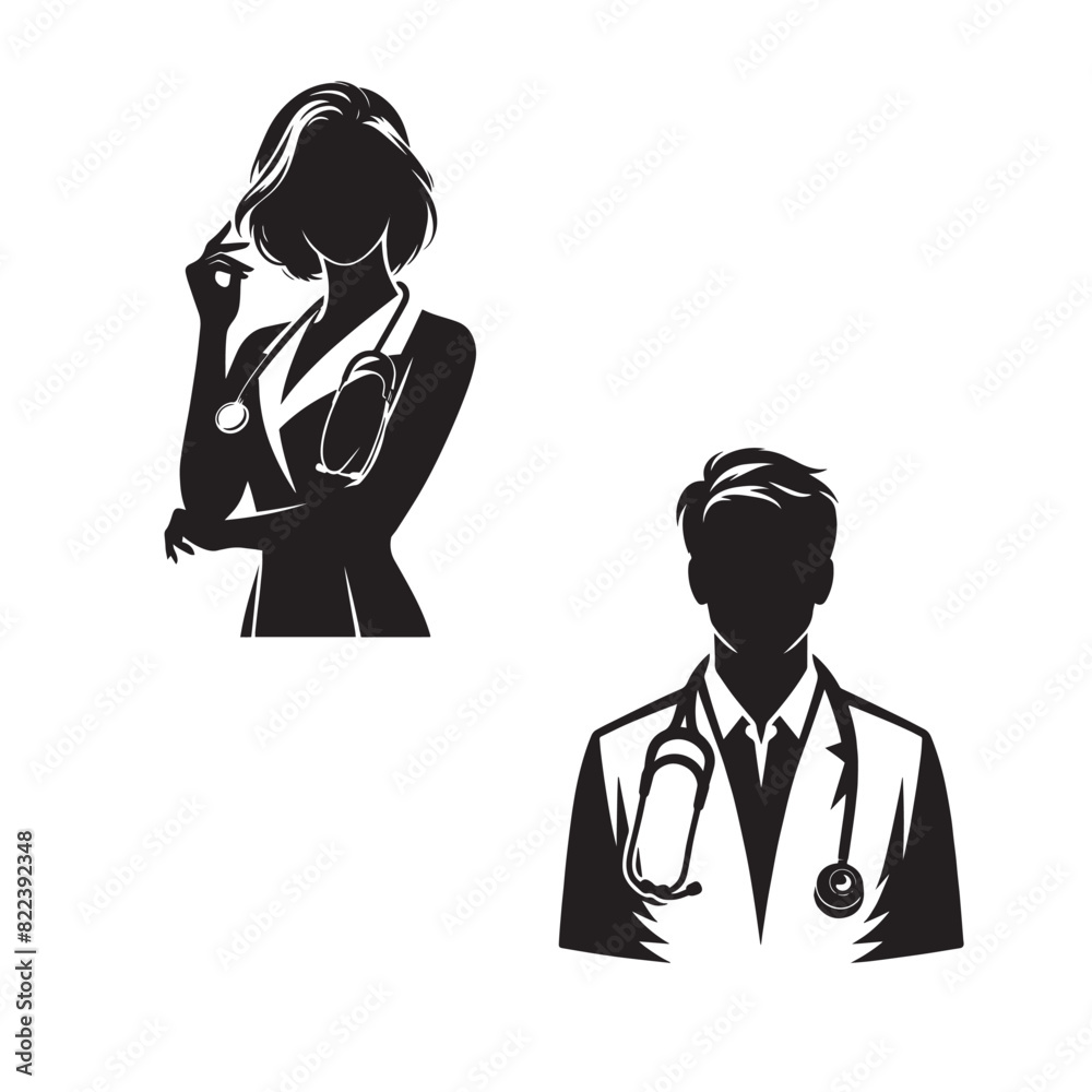 vector doctor silhouettes, black and white doctor illustration, doctor vector art, medical professional silhouette, healthcare vector design, doctor outline clipart, physician vector, medical silhouet vector doctor silhouettes, black and white doctor illustration, doctor vector art, medical professional silhouette, healthcare vector design, doctor outline clipart, physician vector, medical silhouet