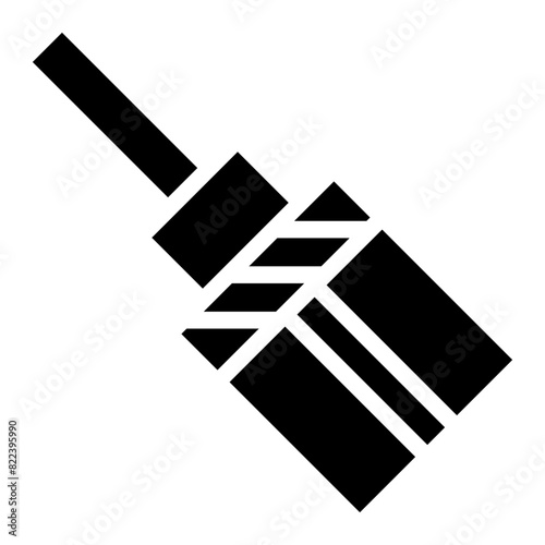 trailing cables solid icon