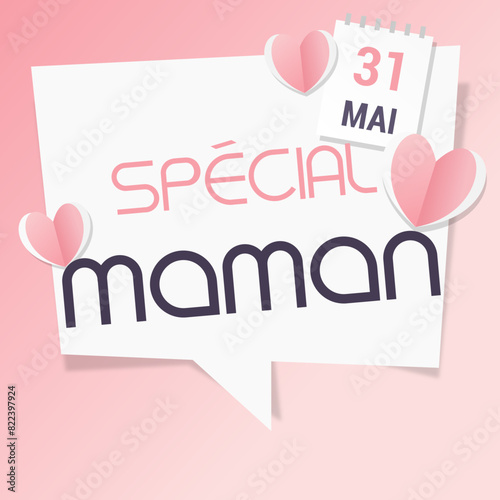 Joyeuse Fête des mères- 31 mai - bonne fête maman - Fête des mères - je t'aime - maman