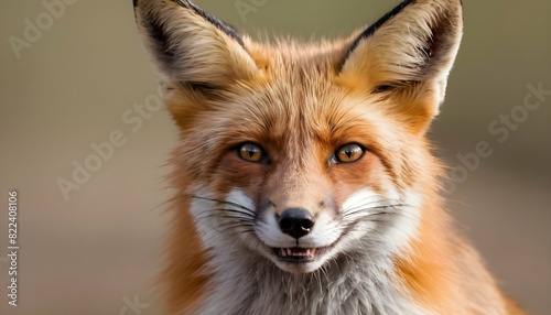 A Fox With A Sly Grin On Its Face © Areena