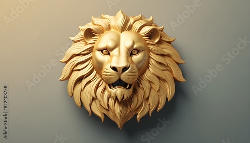 lion head isolated