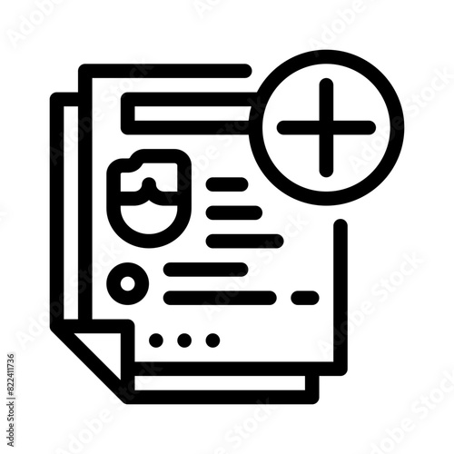 new employee line icon
