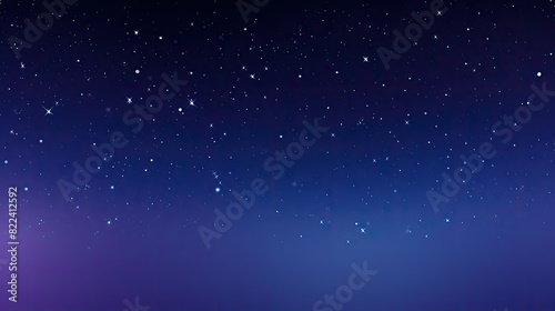 Gradient background resembling a celestial starry sky