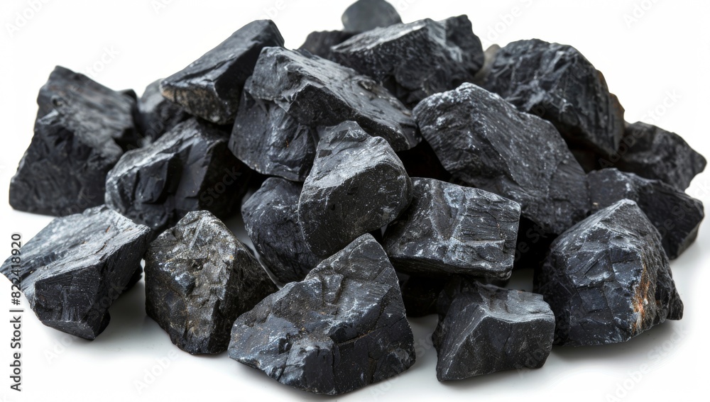 coal isolated on white coal isolated on white