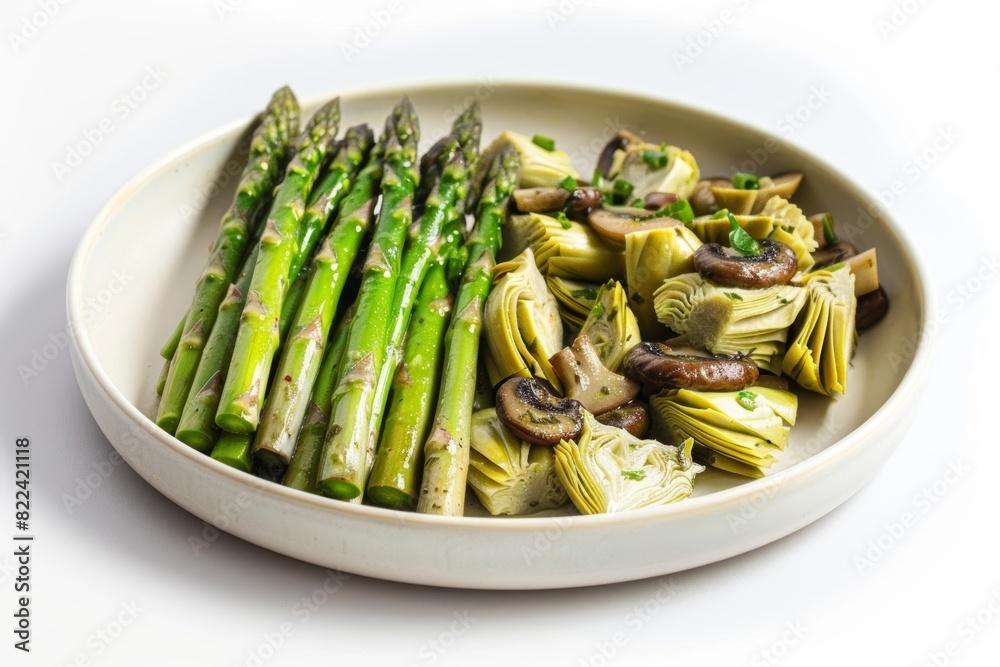 Tarragon Vinaigrette Drizzled Mushroom Saute Tarragon Vinaigrette Drizzled Mushroom Saute