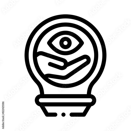 visionary line icon