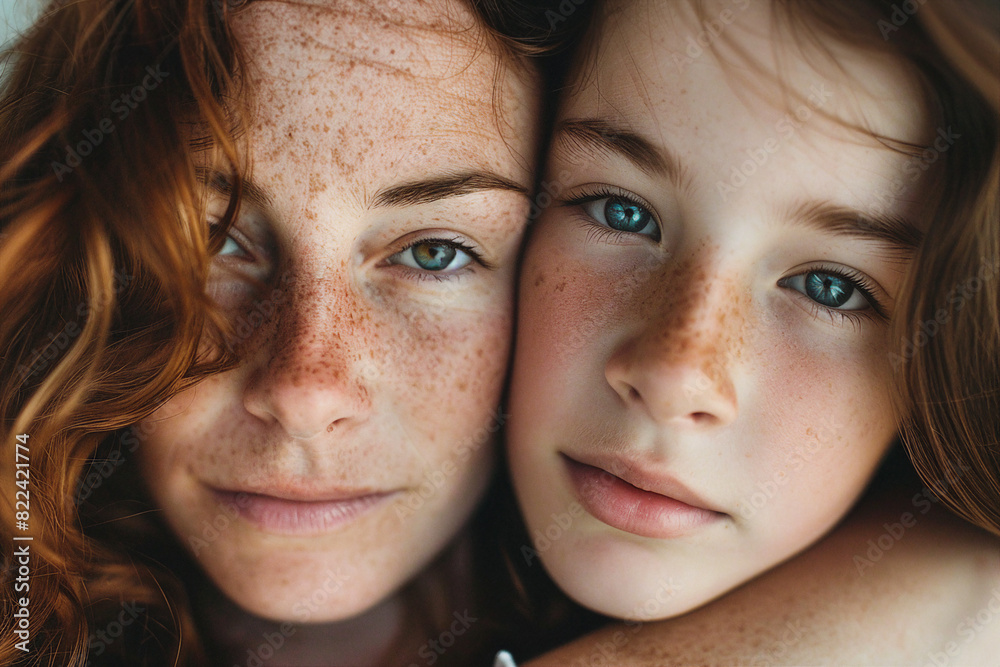 Happy mother's day celebration conceptual picture with mother and her child made by Generative AI technology Happy mother's day celebration conceptual picture with mother and her child made by Generative AI technology