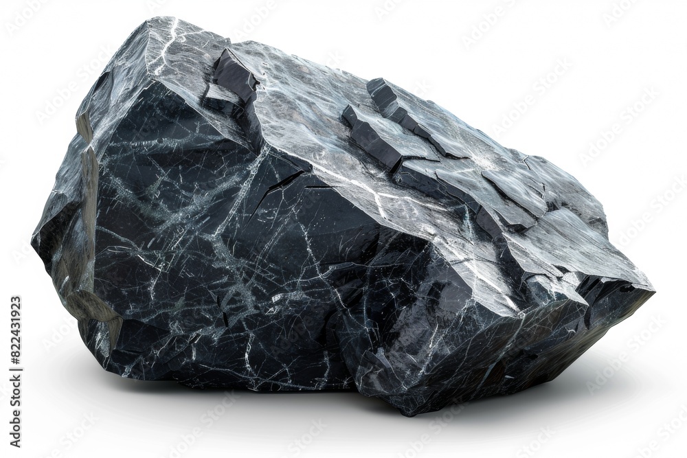mineral stone isolated on white background