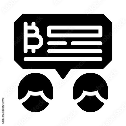 consensus glyph icon