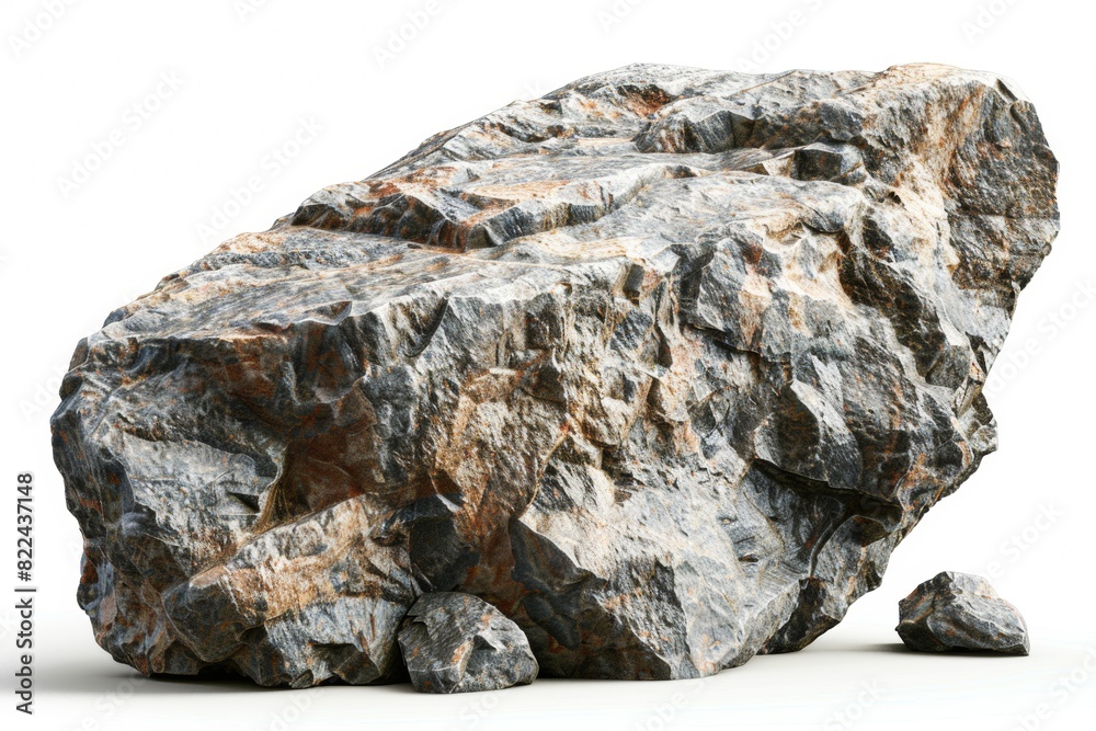 mineral stone isolated on white background mineral stone isolated on white background