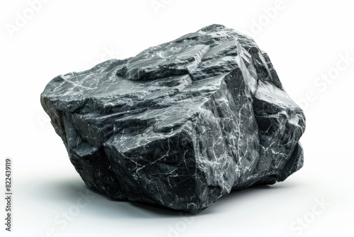 mineral stone isolated on white background