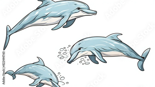 set of dolphin 