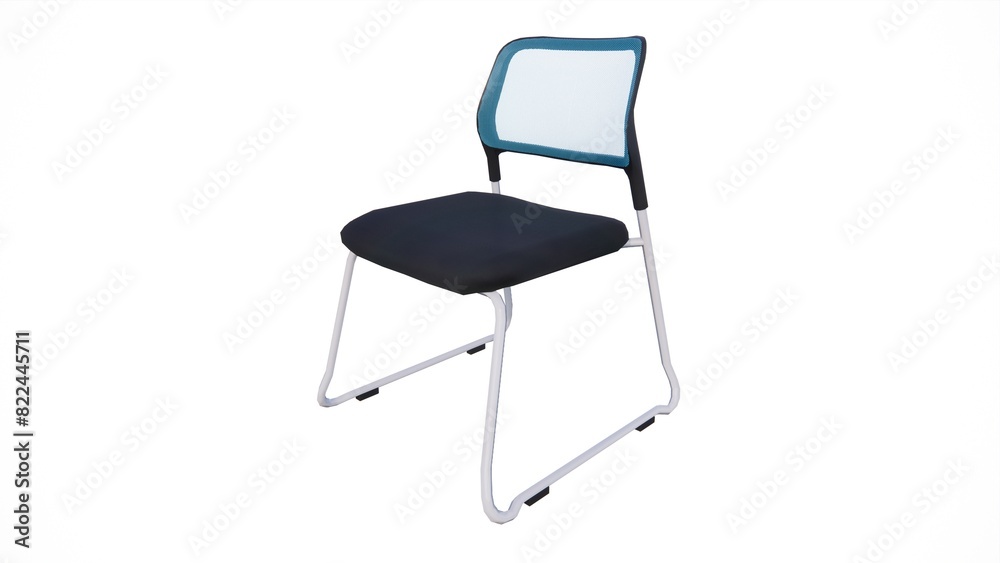 Illustration of chair design with modern and elegant style, using wood and iron materials, suitable for filling the interior of the house Illustration of chair design with modern and elegant style, using wood and iron materials, suitable for filling the interior of the house