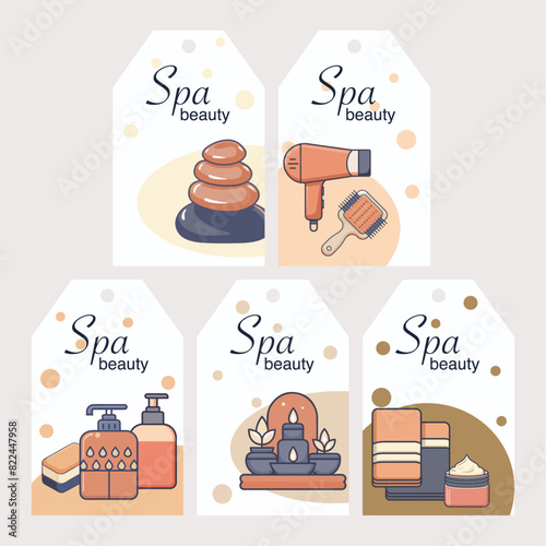 Delicate Spa Postcard Relax & Rejuvenat