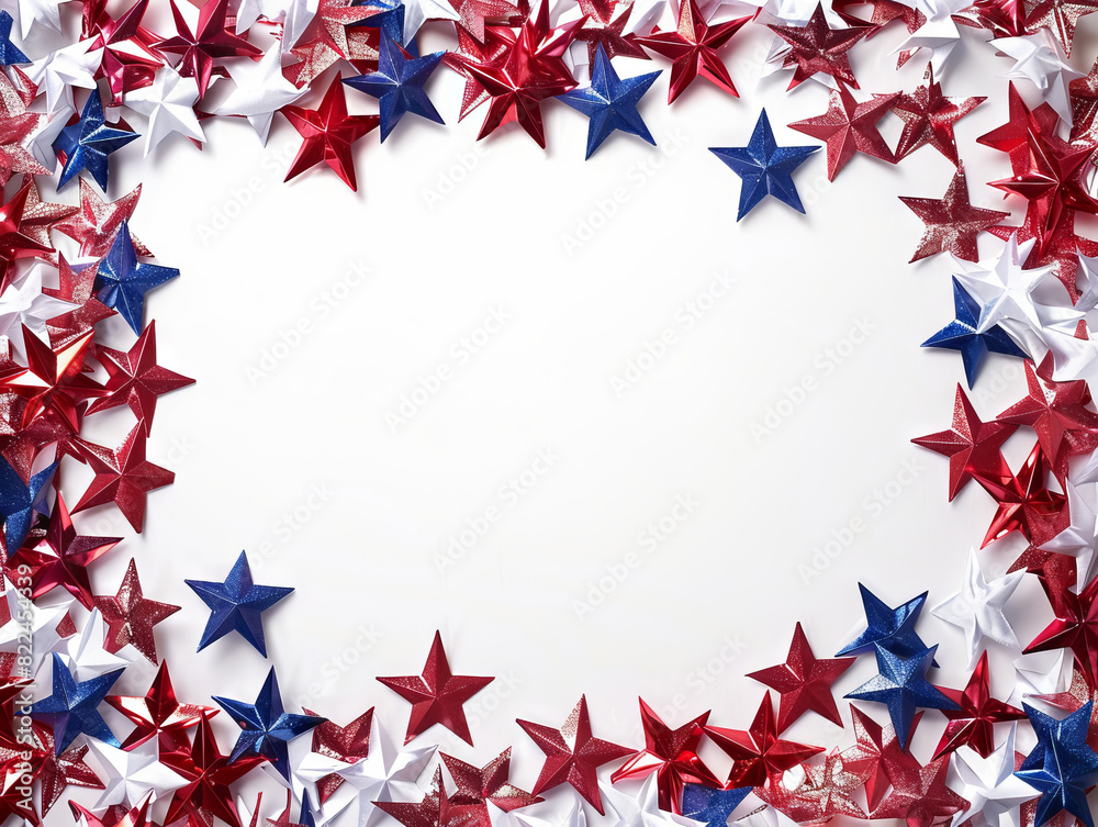 Obraz premium Patriotic graphic template