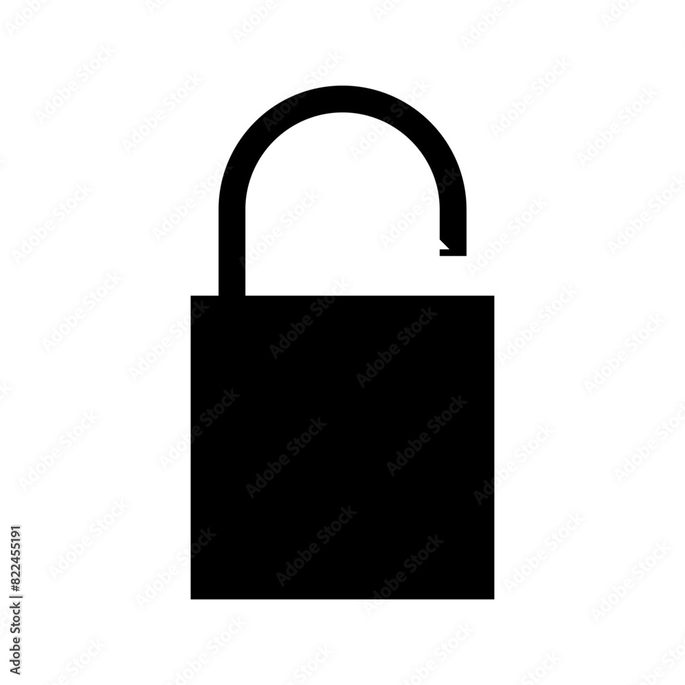 simple padlock icon simple padlock icon