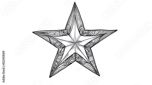 star, outline, icon, graphic, rating, web, black, object, symbol, vector, best, buttons, pictogram, success, website, element, illustration, isolated, white, design, line, flat, award, good, mark, qua photo