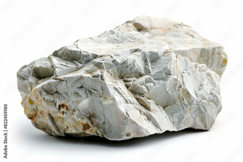 mineral stone isolated on white background mineral stone isolated on white background