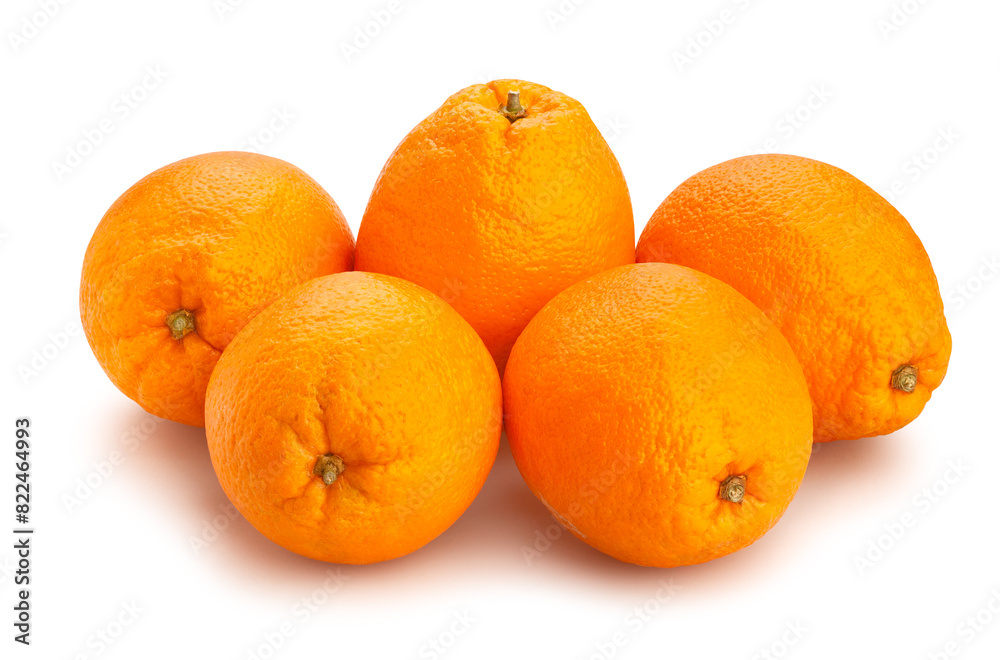 calabrian oval blond oranges path isolated on white calabrian oval blond oranges path isolated on white