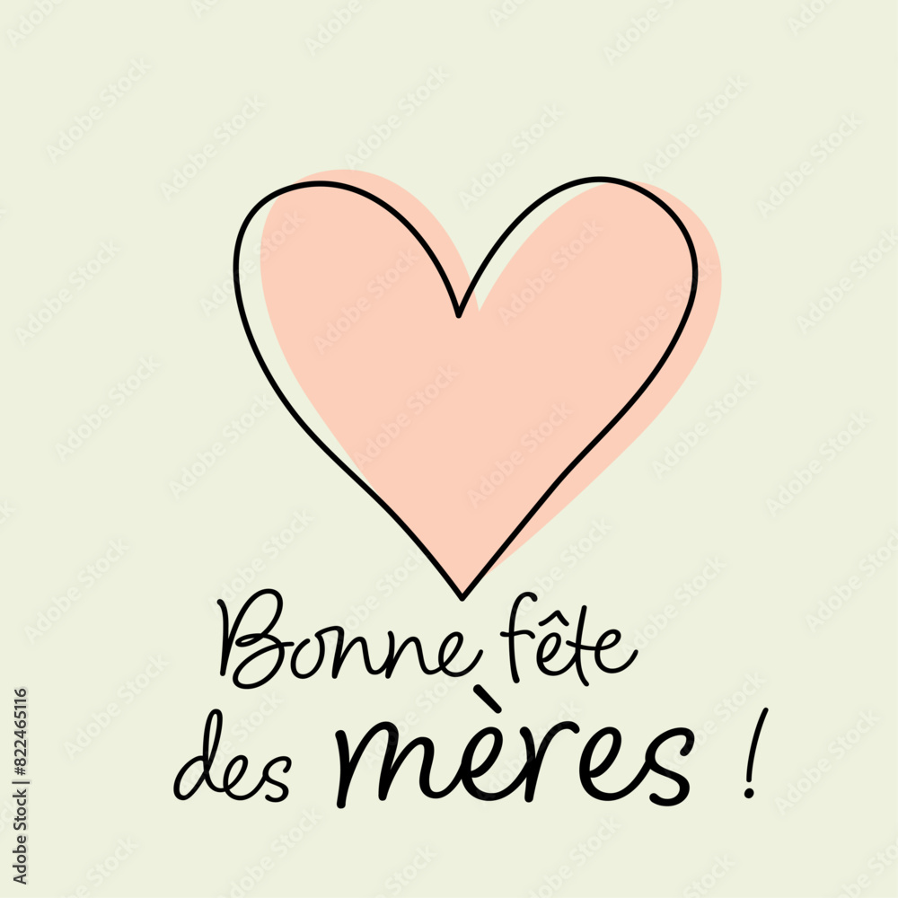 Carte fête des mères Carte fête des mères