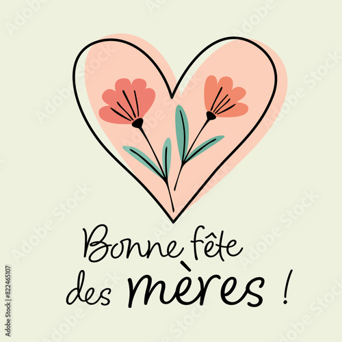 Carte fête des mères